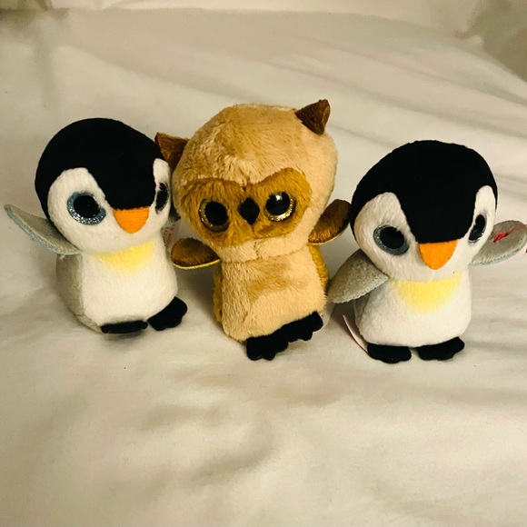 Lot of 3 Disney Tsum Tsum & Lot of 3 Ty Mini Plush - Picture 4 of 6